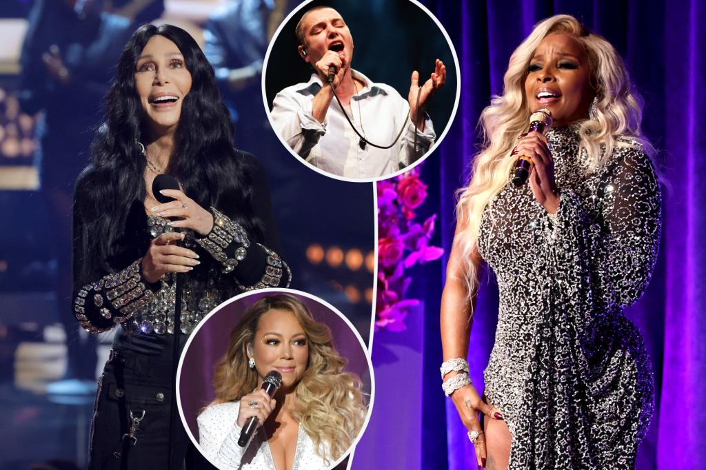 Rock & Roll Hall of Fame shows ‘Real Love’ to 2024 inductees Mary J. Blige and Cher — but not Mariah Carey and Sinéad O’Connor trib.al/UzKpb5p