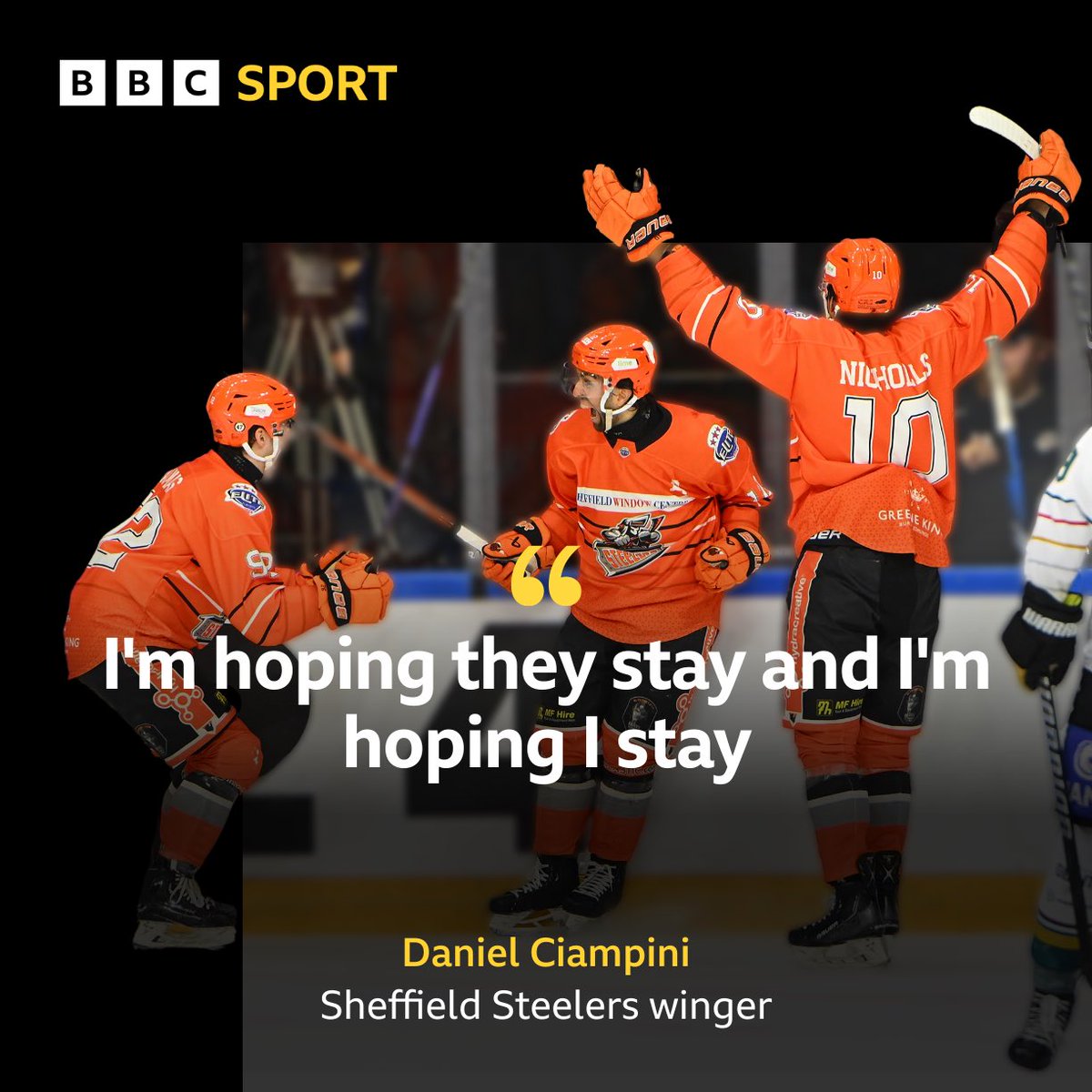 VIDEO: Sheffield Steelers winger Daniel Ciampini speaks after securing the club’s first Grand Slam in 23 years! The Canadian talks about next season and the potential of returning to the club for a third season. Watch here ➡️bbc.co.uk/programmes/p0h…