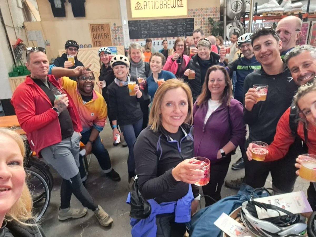 Thank you to everyone who joined our #BigGive Fundraiser-Brewery #BikeRide. So far we have raised £2,134 Your support means the world💚 Our target is £5000 ✨ MAKE A DONATION today & help us bring meaningful outdoor experiences to our city's children ➡️donate.biggive.org/campaign/a0569…