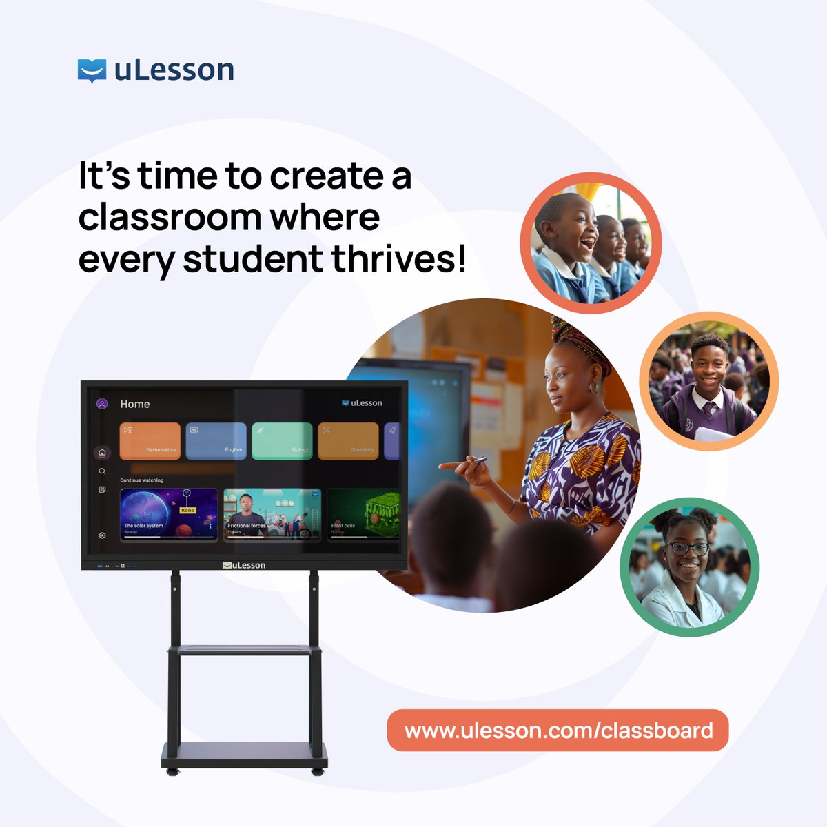 Hey Educators! 3rd Term is here, and it's time to say goodbye to traditional teaching methods and hello to the future of learning! With uLesson Classboard, you can transform your everyday lessons into engaging, interactive experiences your students will LOVE.🤩✨ Learn more,…