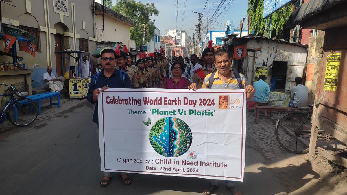 #EarthDay2024 is being celebrated at various Field Units of CINI with the theme of the year #PlanetVsPlastics