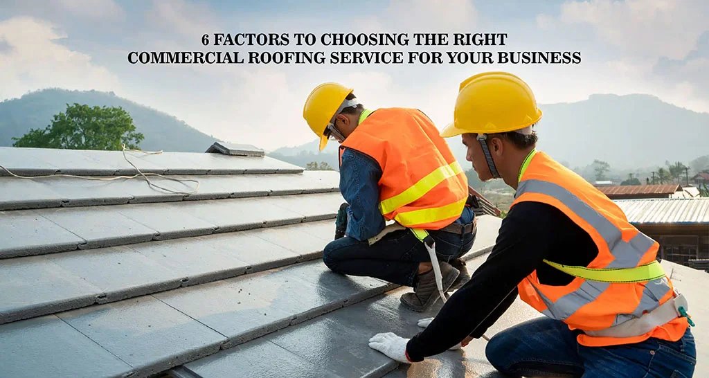 6 Factors to Choosing the Right Commercial Roofing Service for Your Business

Planning a business roof replacement? Pick the right commercial roofing service for a smooth project and lasting protection.

Read At:- cutt.ly/ww5901DA
#SafetyFirst #RoofingTips #RoofReplacement
