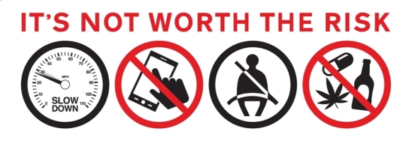 People often ask why we 'waste' time enforcing on the roads. The reality is that speeding, impaired driving, using mobile phones and not wearing seat belts causes serious injury and death. Saving lives and preventing injury is not a waste of time. #ItsNotWorthTheRisk