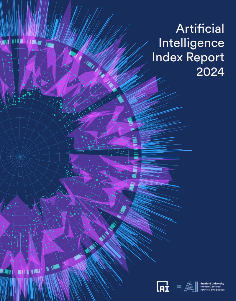 thomas_dettling's tweet image. ⬛️ Develop a deeper understanding of the complex field of AI.

➡️ Download: The 2024 AI Index Report | tinyurl.com/2ddubcbt
➡️ Explore: The AI Index tracks, collates, distills, and visualizes data relating to artificial intelligence.
➡️ Learn: The AI Index is recognized…