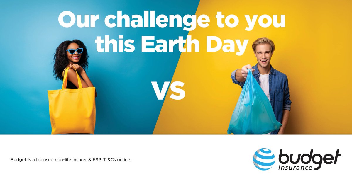 It's Earth Day and this year's theme is Planet vs Plastic. Which got us thinking 💭… We’re challenging you to go shopping with your own shopping bags for the rest of the month. Comment “I’m in!” and let's do our bit to help our planet. #BudgetInsurance #EarthDay2024 #budget