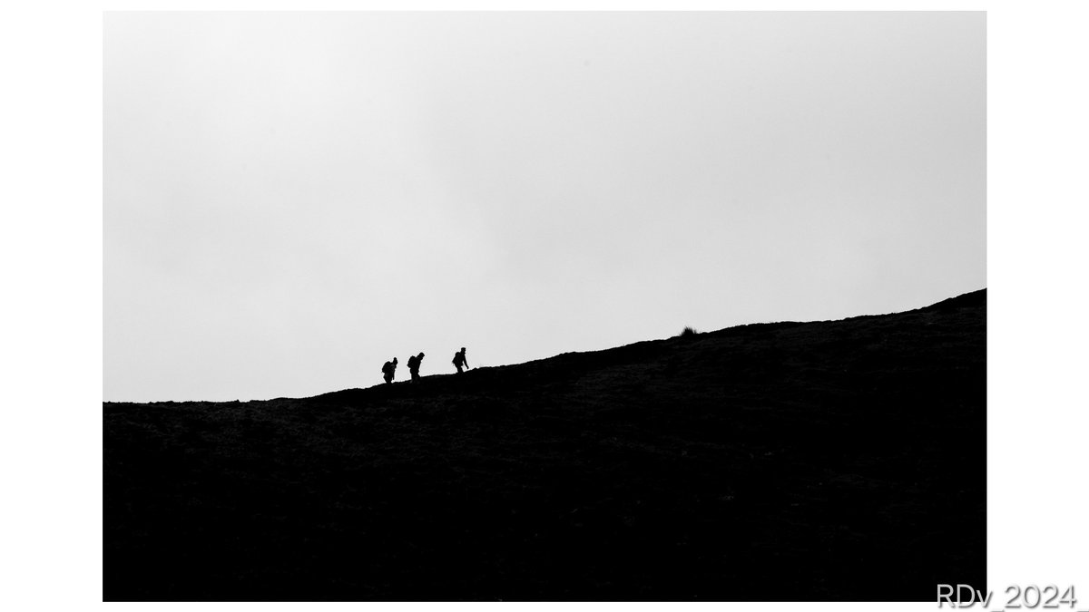 The Hikers #hikers #hiking #mountains #Waterford #MONOCHROME #moody #explore #travel #Mondayvibes @ThePhotoHour