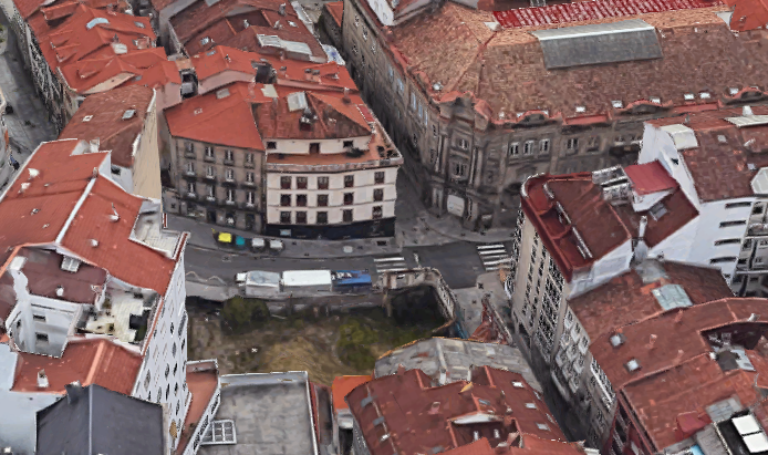 Con motivo de obras no edificio de Facenda, comunicase o peche do tráfico na rúa Santo Domingo desde o acceso a Concordia os días 23 e 24 de abril de 14:00h a 20:00h; e o 25 de abril de 10:00h a 18:00h.