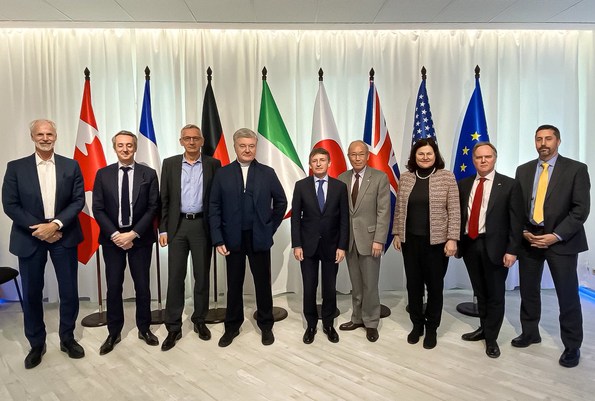 A meaningful meeting with the ambassadors of G7 and EU to Ukraine! I expressed my gratitude for the G7 firm support for Ukraine and important military assistance, thanked for the US House of Representatives decision and praised the EU efforts in providing long-term support for…