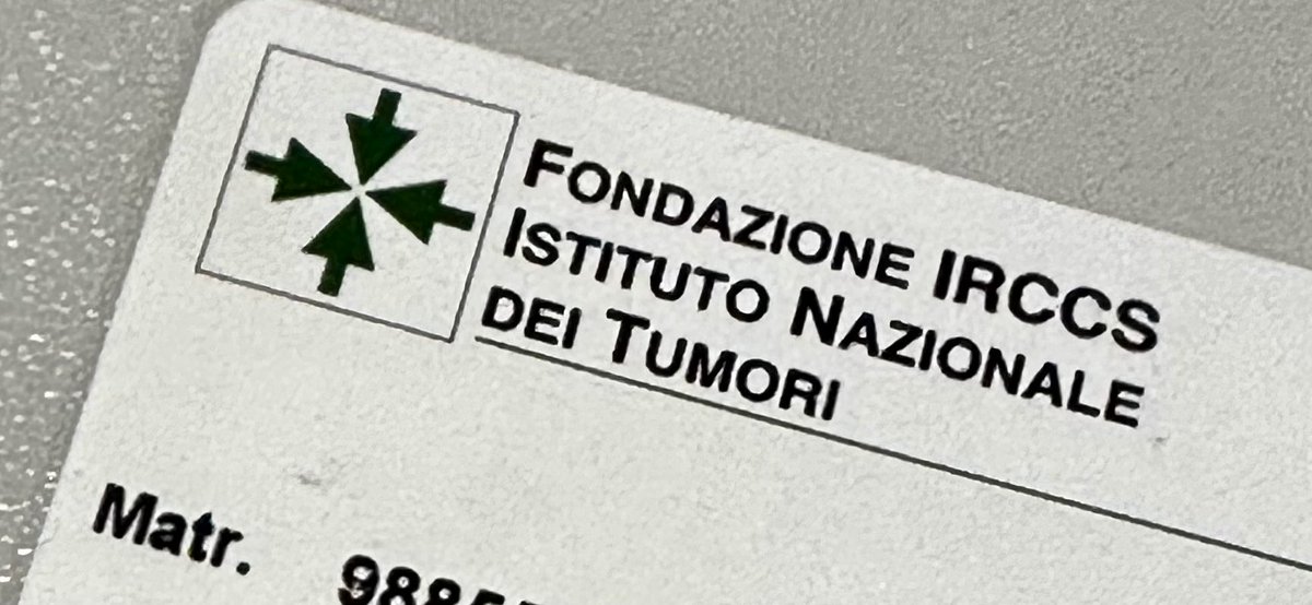 Honored to have joined @IstTumori with Nadia Zaffaroni and @sandro_pasquali for a few months of research in #sarcoma . Thanks @uclm_es for the chance to keep our research abroad and improve our experimental models.