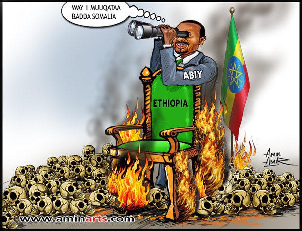 hallucinations and state of denial in the local context, God save Ethiopia