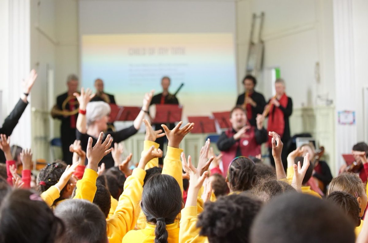 Last Thursday, we were thrilled to work with 7 Primary School Music Leads as they prepare for their children to take part in @theoae The King of the Sea at @yorkearlymusic Throughout May #OAE will be leading workshops with each school in preparation for the joint performance 🎶