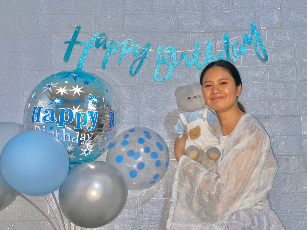 kamonpat12's tweet photo. แฮปปี้เบิร์ดเดย์ทูหมี 🧸 https://t.co/kPgo2TaPCZ
