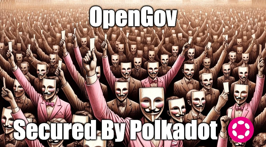Polkadot is a true #DAO.

#openGov #polkadot