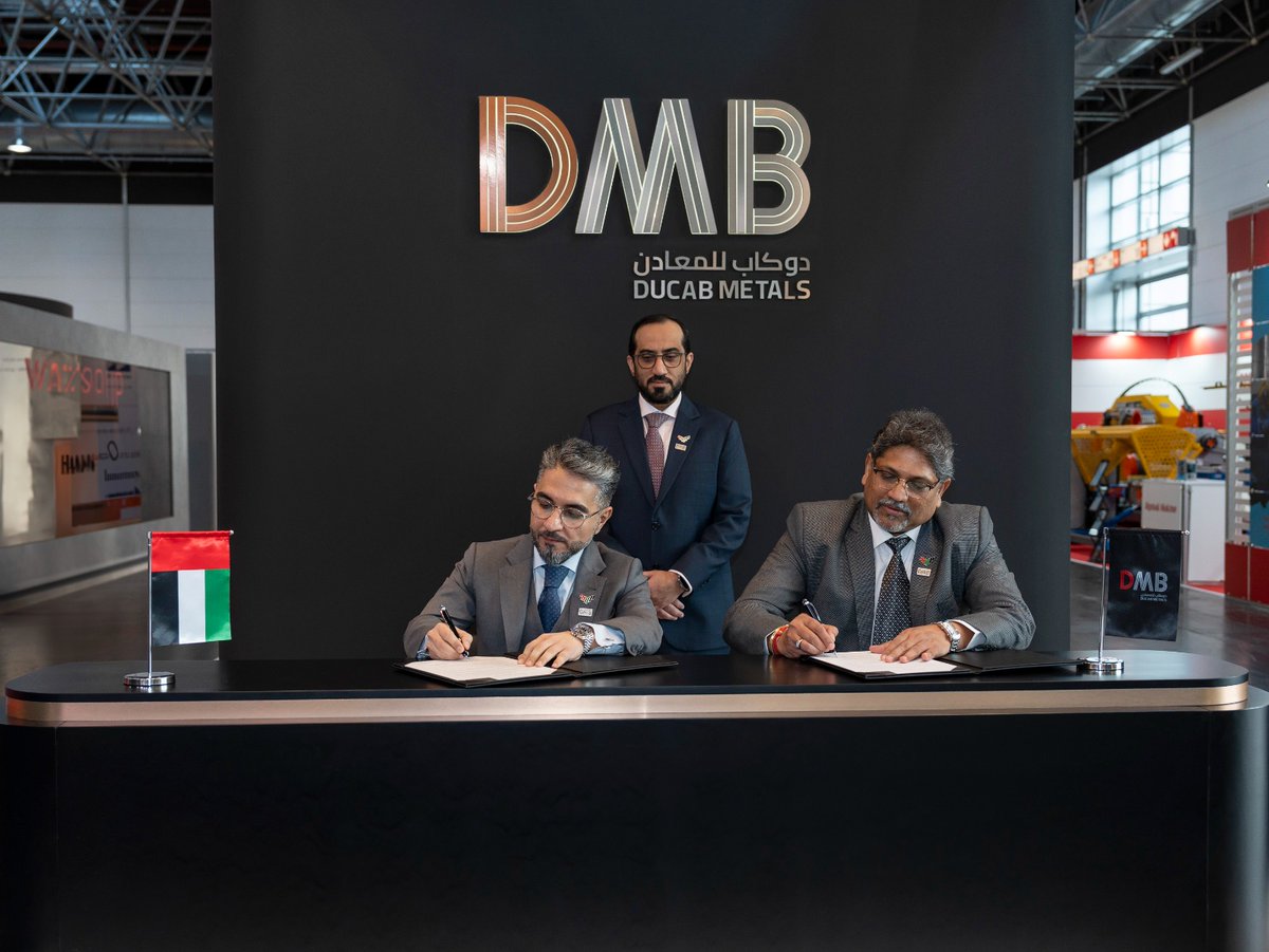 DXBMediaOffice's tweet photo. شركة "دوكاب للمعادن"، تعلن استحواذها على شركة "جي آي سي ماجنت" العالمية، الشركة الوحيدة الحاصلة على تصريح توريد شرائط الألمنيوم المعزولة بالورق للسوق الأمريكية من الشرق الأوسط. وتأتي هذه الخطوة في إطار جهود الشركة الاستراتيجية لتوسيع محفظة حلولها ومنتجاتها وتوسيع نطاقها الجغرافي عالمياً.
https://t.co/15WbzTnHuV #دبي