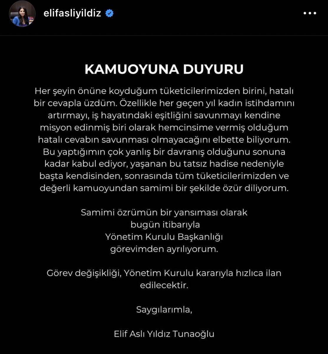 Bir şirketin CEO’su, yanlış bir davranışta bulunuyor. Toplum haddini bildiriyor. Aynı omurgayı rüşvet alan, geleceklerini çalan, güzel ülkeyi mahveden, kitlesel zulüm işleyen siyasilere karşı gösteremiyorsa, sadece bu Kadıncağıza gücü yetiyorsa, lütfen artistlik yapmasınlar.