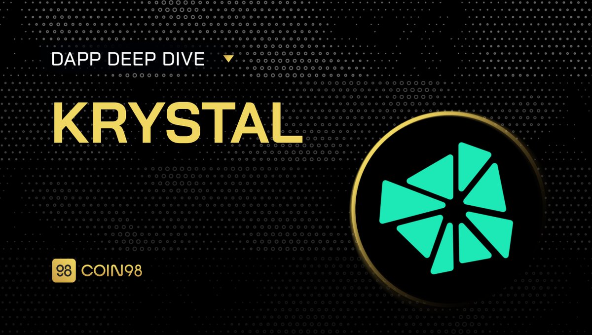 DApp Deep Dive: @KrystalDeFi In today's episode, let's discover Krystal, an Automated Liquidity Management platform revolutionizing liquidity provisioning. Krystal offers an advanced dashboard providing real-time tracking of liquidity positions across leading DEXes and chains.