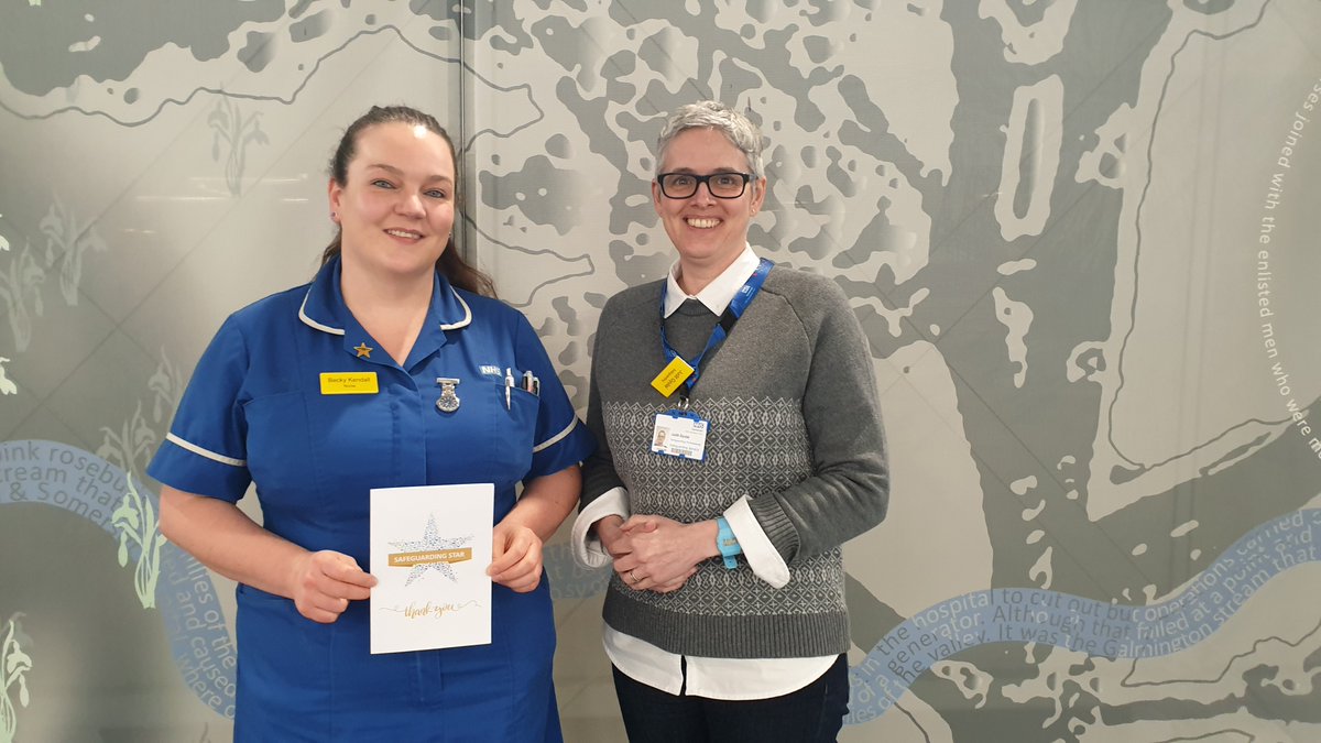 One of our nurses, Rebecca, has been awarded a Safeguarding Star for her compassionate care which helped two relatives who were admitted to hospital showing signs of self-neglect. Her actions meant they could return home safely with ongoing support. Well done, Rebecca! ⭐💙