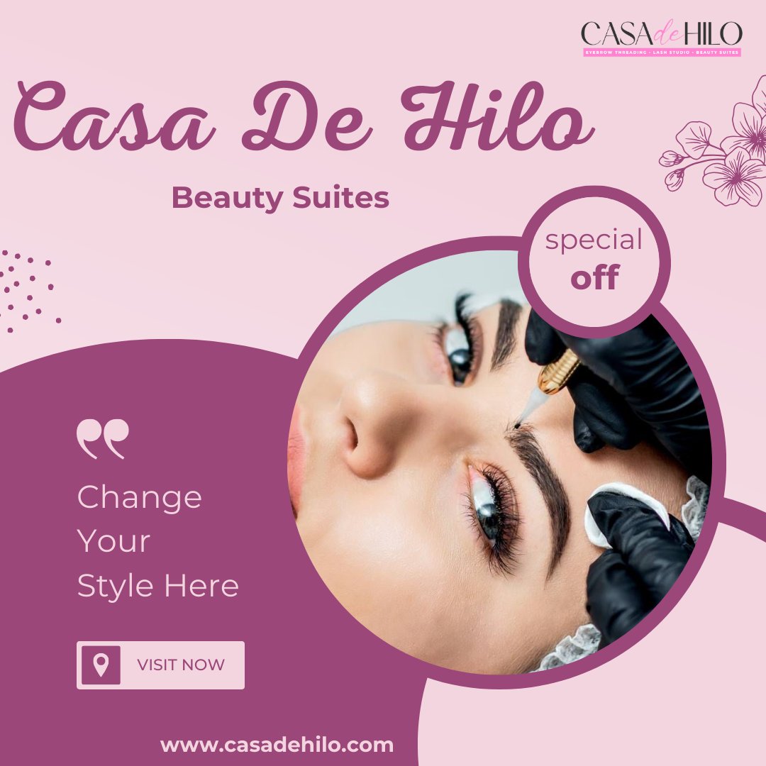 🌼 Step into a world of beauty at Casa de Hilo beauty salon in Texas. Transform your look and elevate your style with our expert services. Experience the magic today! 💇‍♀️ 🌸🌷 #beauty #threading #glam #facial #eyelashextensions #waxing #microblading #salon #luxury #eyebrows