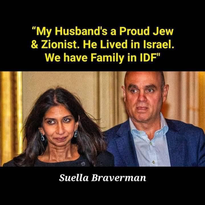 @RitchieGBUK @GBNEWS @SuellaBraverman #maybe because she's a dog Whistling racist
 zionist