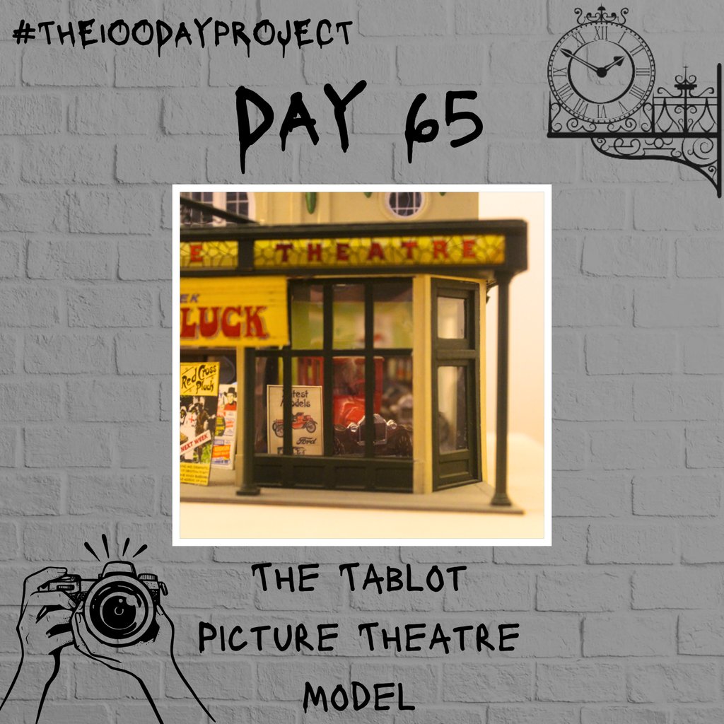 #day65 of #the100dayproject2024 - The Talbot Picture Theatre Head to our Facebook or Instagram for the full post #100daysatthemuseum #artinmuseums #richmond #richmonduponthames #getinspired #becreative #artist #photography #collage #newperpectives #colours #textures #lookclosely