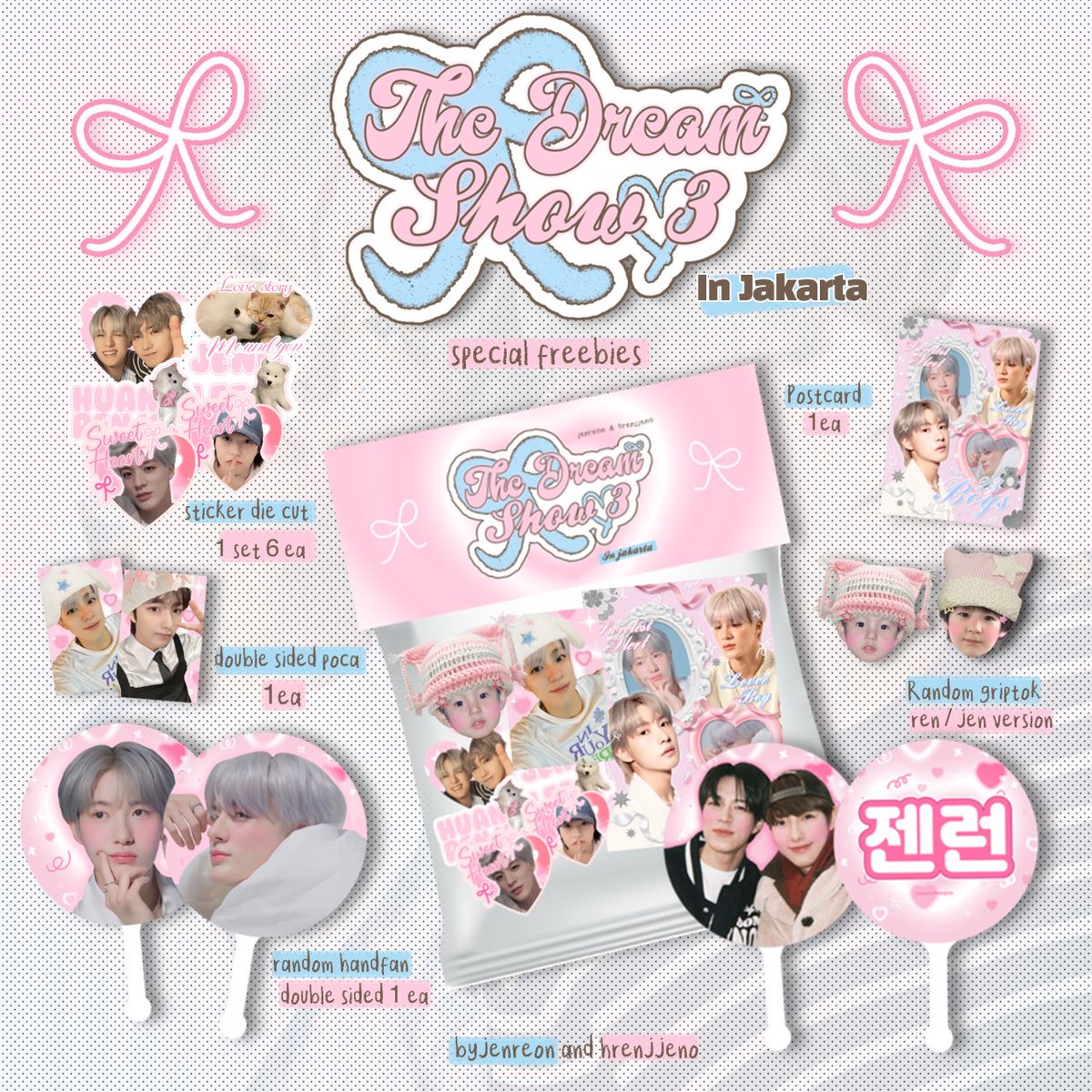 hrenjjeno's tweet photo. 𓍯𓂃 the dream show 3 in jakarta .ᐟ
special freebies by; @jenreon @hrenjjeno

     𖦹 gbk main stadium — 18/05/24
     𖦹 exact time &amp; loc ; tba
     𖦹 kindly read the details below

-` rt &amp; like are appreciated ´-

#THEDREAMSHOW3 
#THEDREAMSHOW3_IN_JAKARTA https://t.co/yYEk8vzTkf