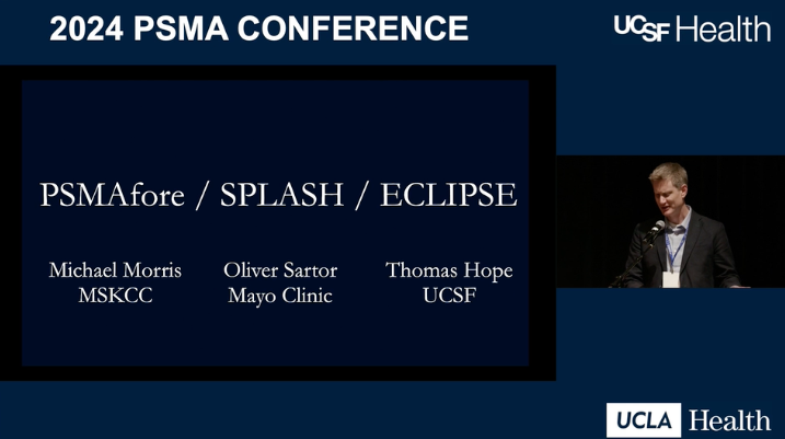 #PSMAFore, #SPLASH and #ECLIPSE: Are they different? #Presentation @thomashopemd, @morr316, & @sartor_oliver discuss the nuances of these trials in the pre-chemotherapy metastatic #CRPC setting. #WatchNow > bit.ly/4a5l3bY @PSMAconference @UCLA @UCSF @PCFnews