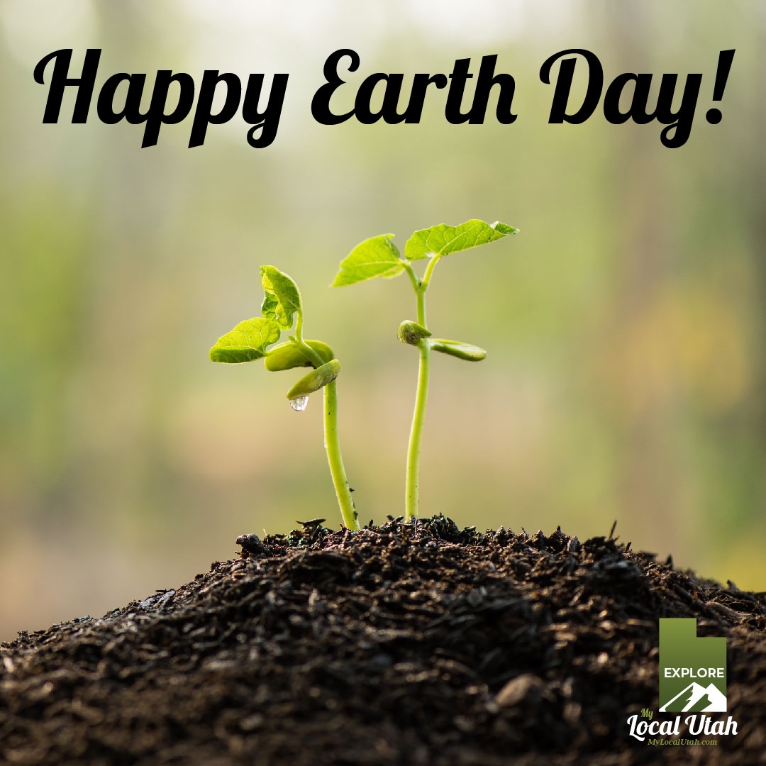 Happy Earth Day! Let's celebrate our beautiful planet and work towards a greener, more sustainable future. 🌍🌱 #ProtectOurPlanet #MyLocalUtah #ExploreLocal 

Subscribe at 
MyLocalUtah.com/join