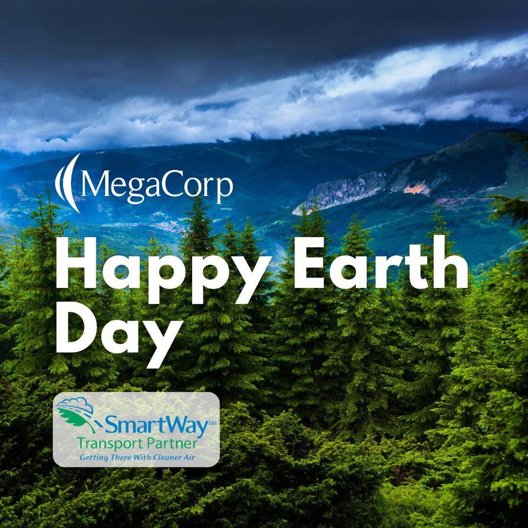 🌎🌳☀️Happy Earth Day!🌎🌳☀️ MegaCorp is a proud SmartWay Transportation Partner.

#EarthDay2024 #SmartWay #SmartWayPartner #MegaCorpLogistics #MegaCorp #Logistics #Shipping #TeamMega #Mega #3pl #TrustThatWeWillDeliver