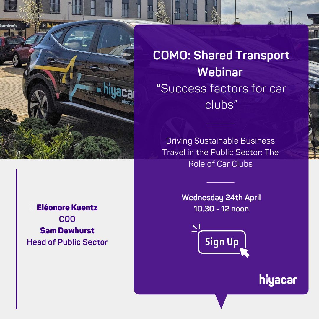 Join the latest COMO Seminar:
"Shared Transport Webinar - Success factors for car clubs"
buff.ly/4aMUIQO
If you are an interested member or work for the public sector and you haven't already received an invitation, please contact us at info@como.org.uk to join.