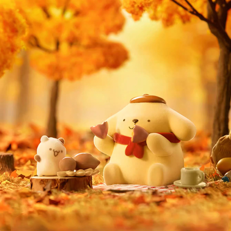 🆕MINISO x サンリオ(SANRIO)「ポムポムプリン：子ども頃の四季