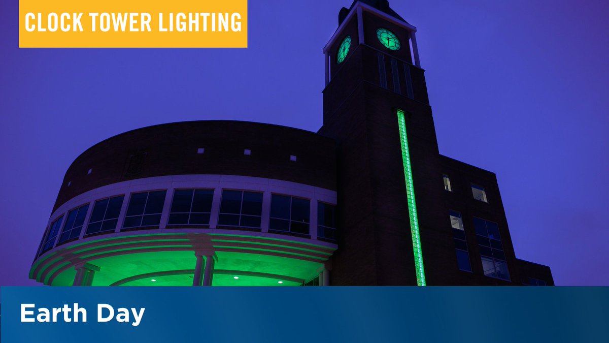 This evening, the Brampton City Hall clock tower will be lit forest green in recognition of #EarthDay in #Brampton. 🌳💚 Together, let's commit to making positive changes that protect our environment and promote a greener, healthier #Brampton. @BramGrowGreen