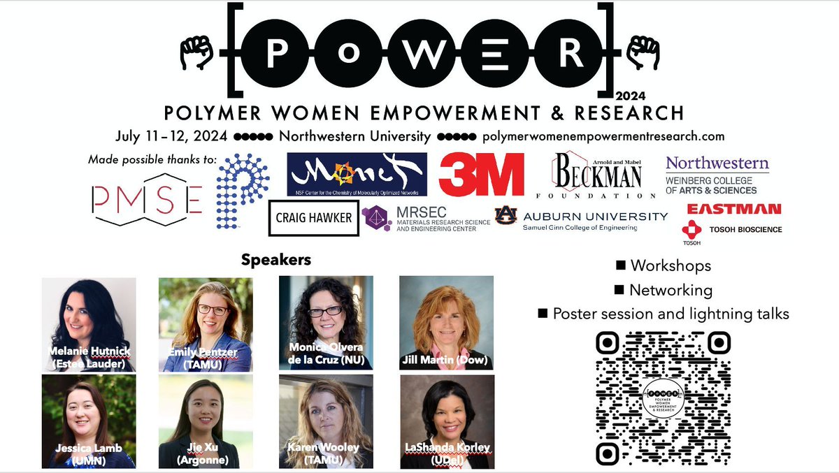 We have a fantastic line up of speakers for this year's PoWER Conference! Our speaker will cover a range of topics coming from industry, government labs, and academia. To learn more and register: buff.ly/4b0q5qB