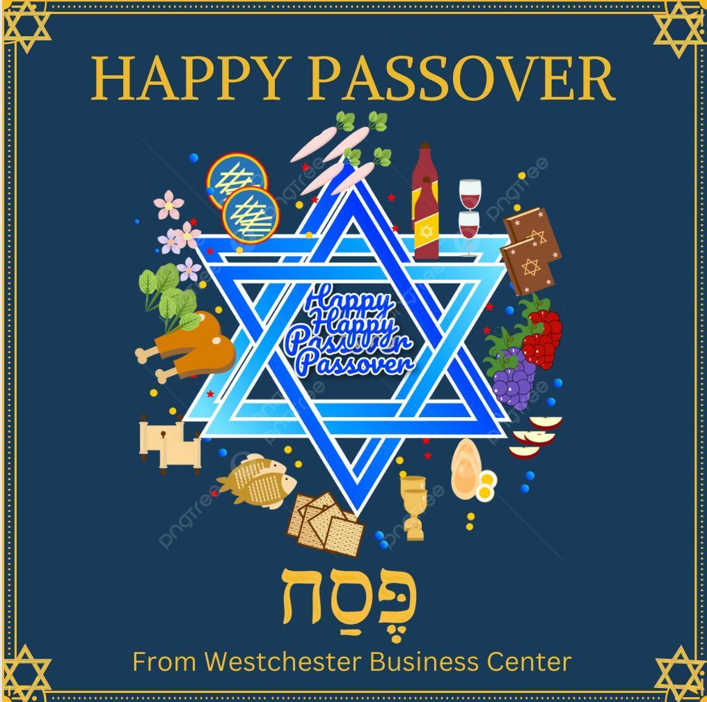 Happy Passover from WBC!!
.
.
.
 #passover #privateoffice #smallbusiness #coworkingspace #office #westchesterny #whiteplainsny #westchestercounty #localbusiness #realestate #speechpathology #lawyerlife #networking #entrepreneur #coworking #newoffice #whiteplains #chappaqua