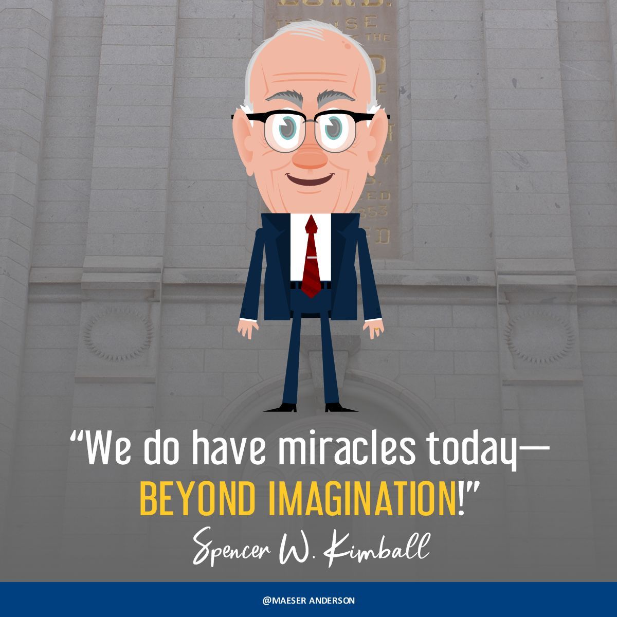 “We do have miracles today—beyond imagination!” - Spencer W. Kimball 
———
#generalconference #HearHim #JesusChrist #sharegoodness #ComeFollowMe #strivetobe #ldsconf