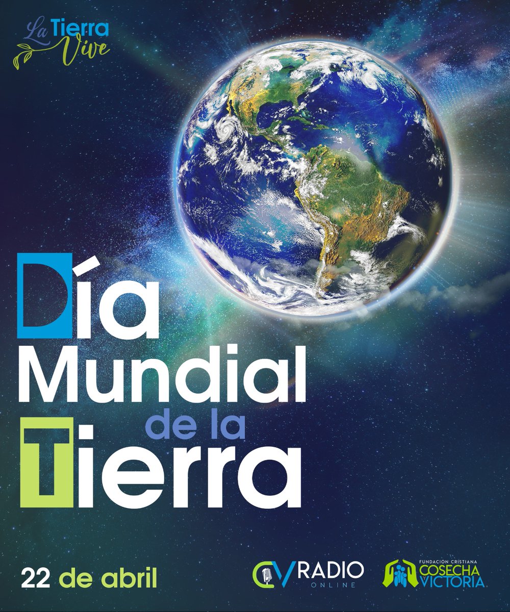 tengapaz's tweet photo. HOY ES DIA DE LA TIERRA:

CUIDEMOS LA TIERRA, QUE ES LA CASA GRANDE DE TODOS Y SOLO TENEMOS ESTA.

Fundacion Cristiana Cosecha y Victoria 
Iglesia Casa de Oración y Restauración RD 
Pastor Alexander Polanco 
Pastora Moraima Miranda https://t.co/aSpaOaWRd0