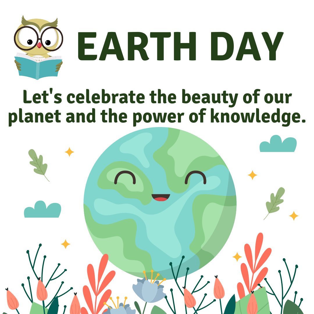 Happy Earth Day! Knowledge & libraries are our most powerful tool to a greener, more sustainable future. 🌱📚 #KnowledgeForChange'