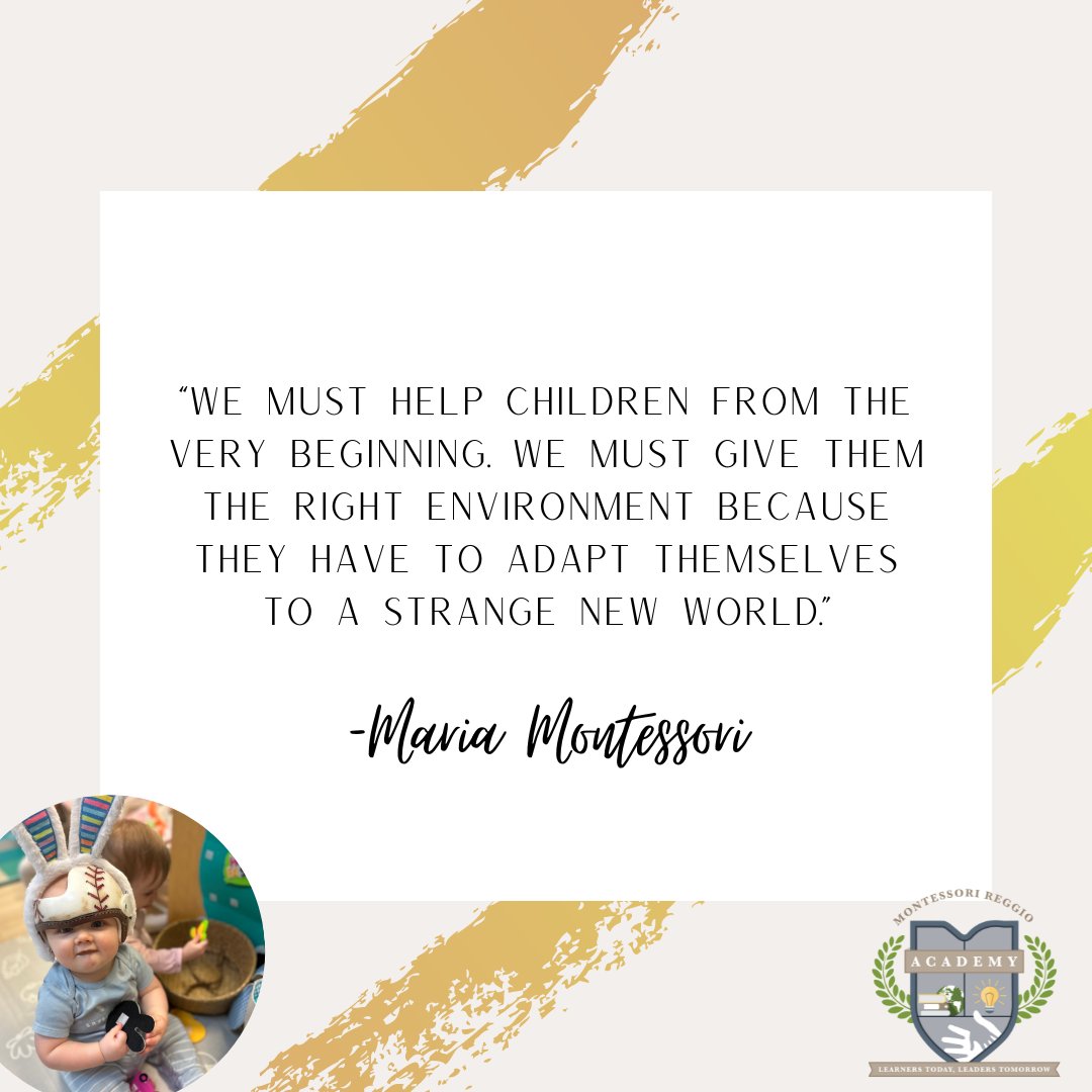 ✨Maria Montessori Quote of the Day✨

#MRASugarLand #MRAStudents #GrowWithMRA #SugarLandPrivateEducation #MontessoriEducation #ReggioEmilia #EarlyChildhoodEducation #CogniaAccredited #Cognia #HoustonsBest #HoustonsBestOfTheBest #TPSA #MariaMontessori #QuoteOfTheDay