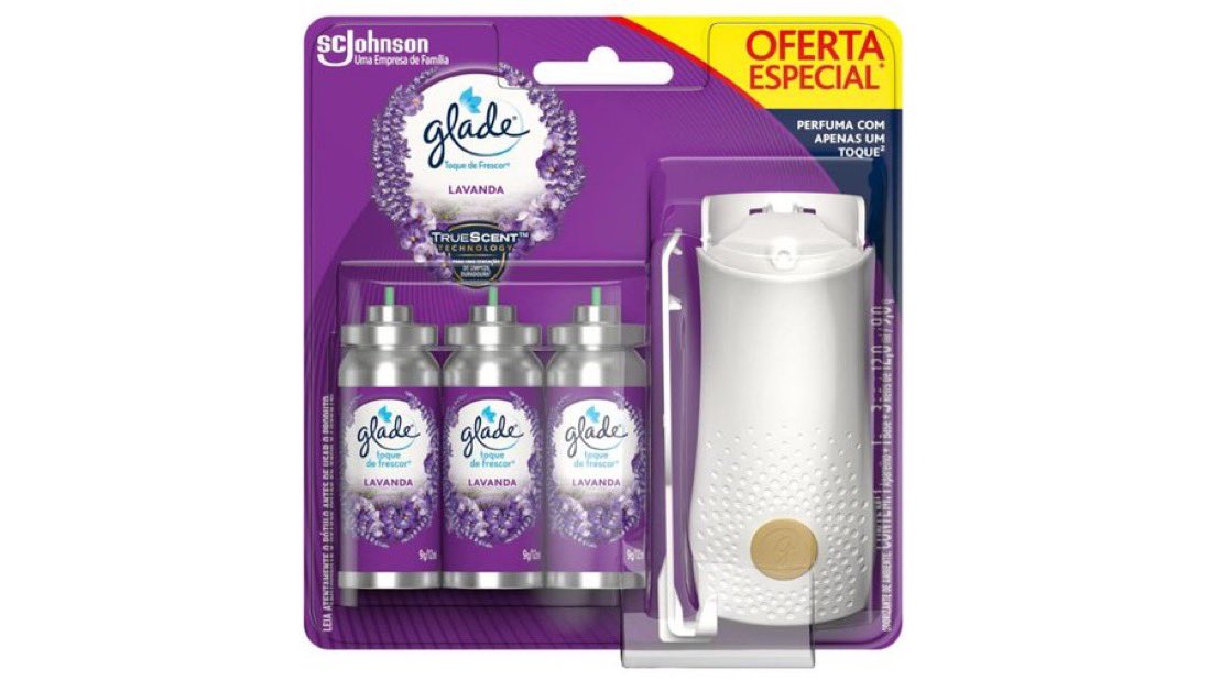 NO SUPERMERCADO É +50 REAIS 

🌸 Glade Aromatizador Toque de Frescor Aparelho + 3 Refis 12ml
🔥 APENAS 22,67

* somente no APP amazon
🔗 amzn.to/3Q9LfdS