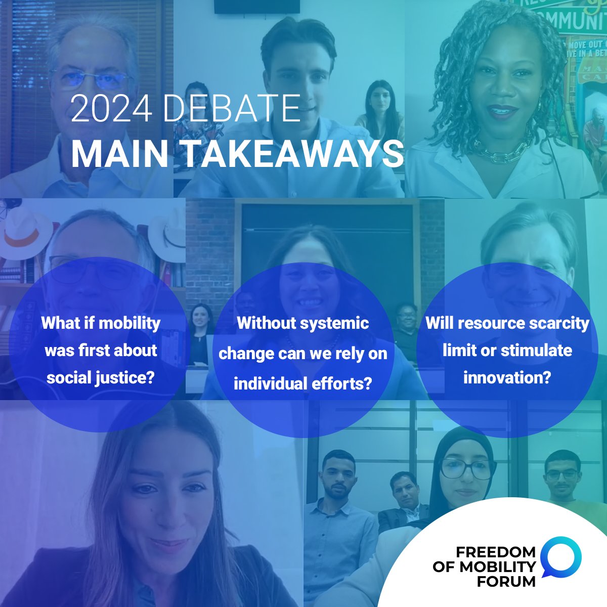 🌍 During its second annual event sponsored by #Stellantis, the #FreedomofMobilityForum addressed the question of the future #mobility on a planet of 8 billion people. Check out the key takeaways from the April 3 debate! freedomofmobility.stellantis.com/en/2024-event/…