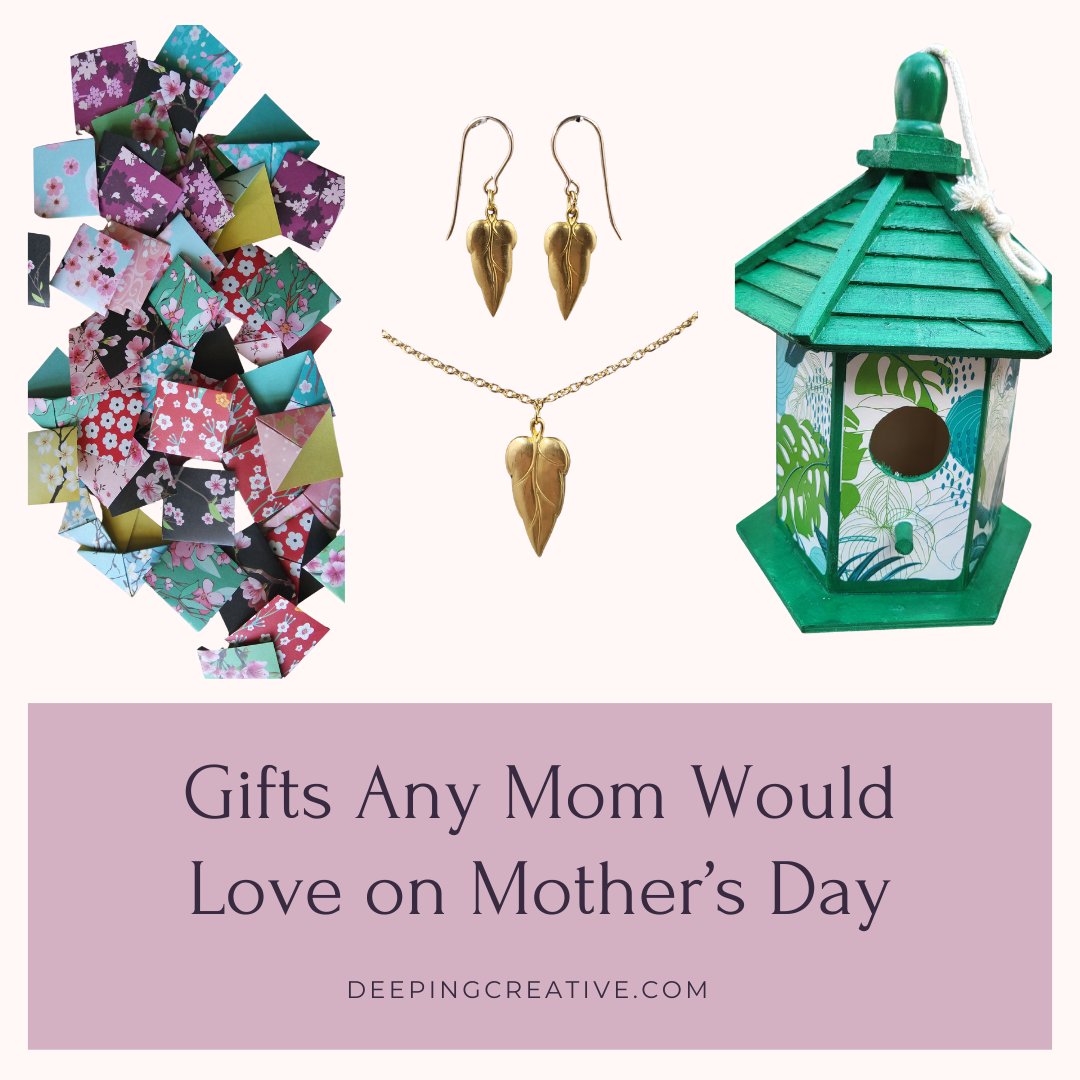 Mother's Day is just around the corner. We've got you covered if you're still searching for the perfect gift! There are so many thoughtful options at #deepingcreative to show your mom how much she means to you. #MothersDayGifts #GiftInspo #MichaelsMakers #EbaySeller #EtsySeller