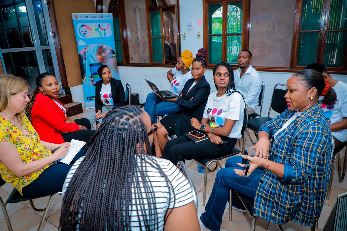 Thrilled to host our visitors Gerda Binder  and Jane Mgone from UNICEF   and had an opportunity to discuss our #OkyTanzania period tracking  with the girls. We are excited of what the future holds.
<a href="/UNICEF/">UNICEF</a> @taitanzania <a href="/okyperiodapp/">Oky Period Tracker For Girls</a>
#okyforgirlsbygirlsperiod
