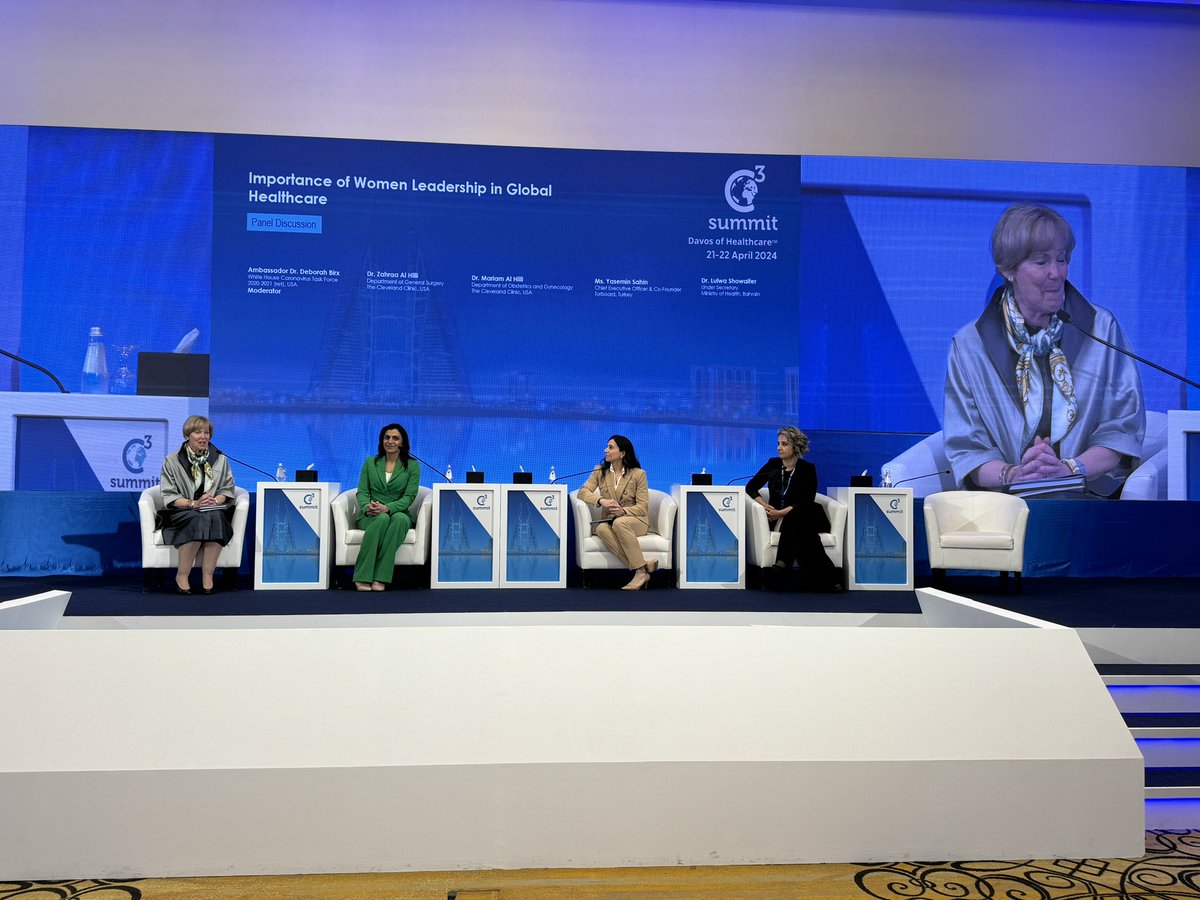 Mariam AlHilli (@mmalhilli) on Twitter photo The evolution of global healthcare. Rich and inspiring panel discussions on innovations in healthcare <a href="/C3Summit/">C3 Summit</a> <a href="/ClevelandClinic/">Cleveland Clinic</a> <a href="/MayoClinic/">Mayo Clinic</a>
Honored to speak about women leadership in healthcare with Dr. Deborah Birx <a href="/realDrBirx/">Deborah Leah Birx</a> <a href="/ZAlHilliMD/">Zahraa Al-Hilli</a> The evolution of global healthcare. Rich and inspiring panel discussions on innovations in healthcare <a href="/C3Summit/">C3 Summit</a> <a href="/ClevelandClinic/">Cleveland Clinic</a> <a href="/MayoClinic/">Mayo Clinic</a>
Honored to speak about women leadership in healthcare with Dr. Deborah Birx <a href="/realDrBirx/">Deborah Leah Birx</a> <a href="/ZAlHilliMD/">Zahraa Al-Hilli</a>