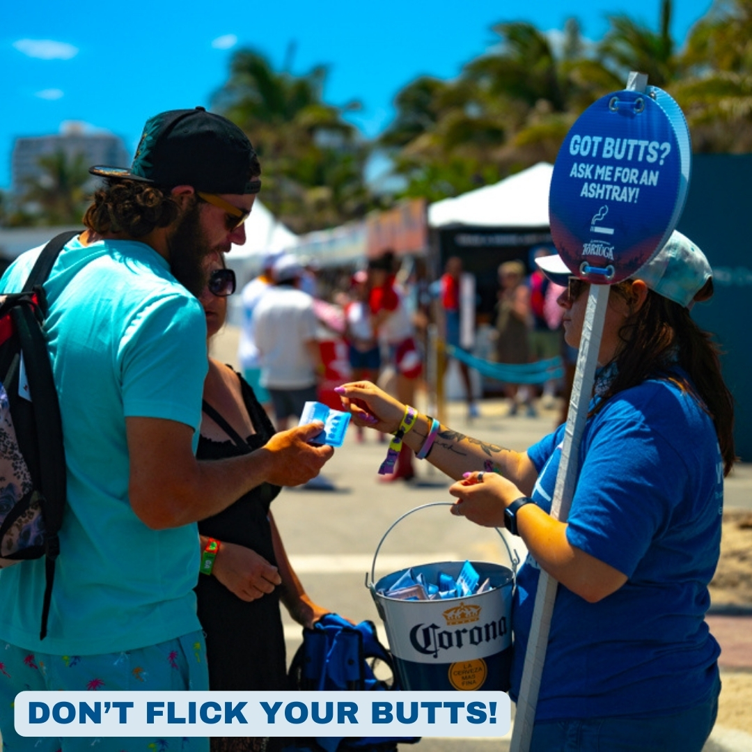 🌊 Did you know that the ocean covers 3/4 of the Earth? It's time to show our planet some love this Earth Day by protecting our oceans! 🐠💙 This Earth Day, take some of our sustainable tips & tricks from Rock The Ocean's Tortuga Music Festival and apply them to your Earth Day.