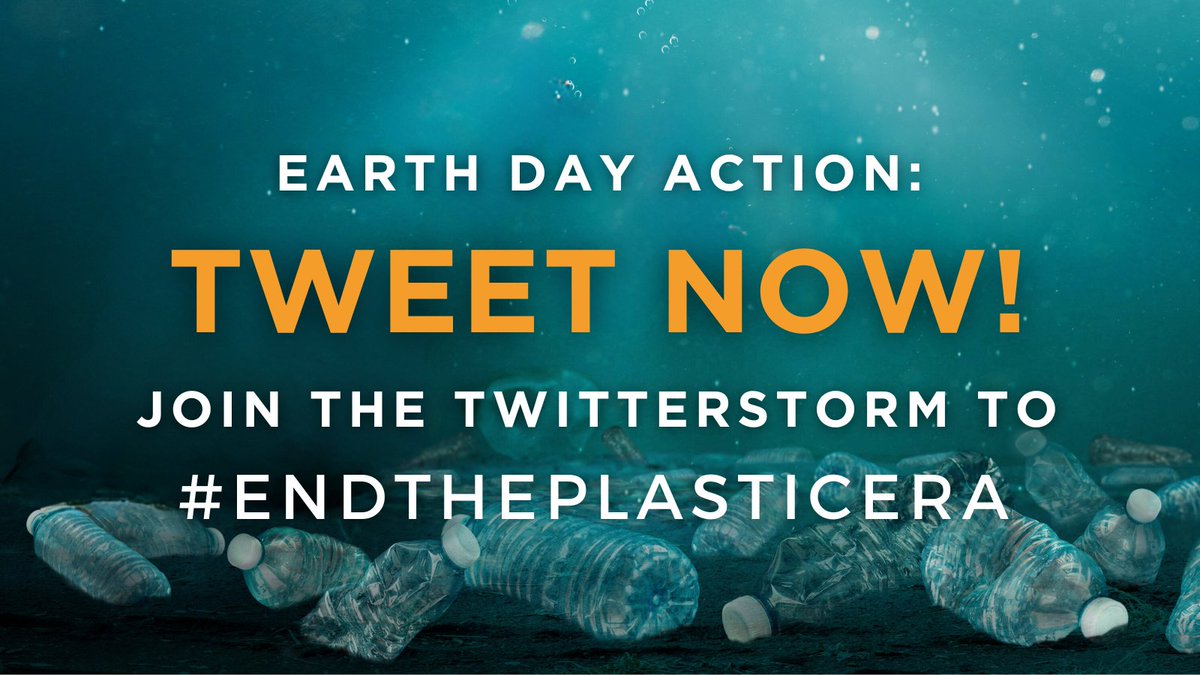 This #EarthDay🌎, all eyes are on Ottawa as the #PlasticsTreaty negotiations kick off. <a href="/JustinTrudeau/">Justin Trudeau</a> <a href="/s_guilbeault/">Steven Guilbeault</a> it’s time to #EndThePlasticEra. That means:
⬇️ Reducing plastic production,
❌ Eliminating unnecessary plastic products,
✔️ Prohibiting chemicals of concern.