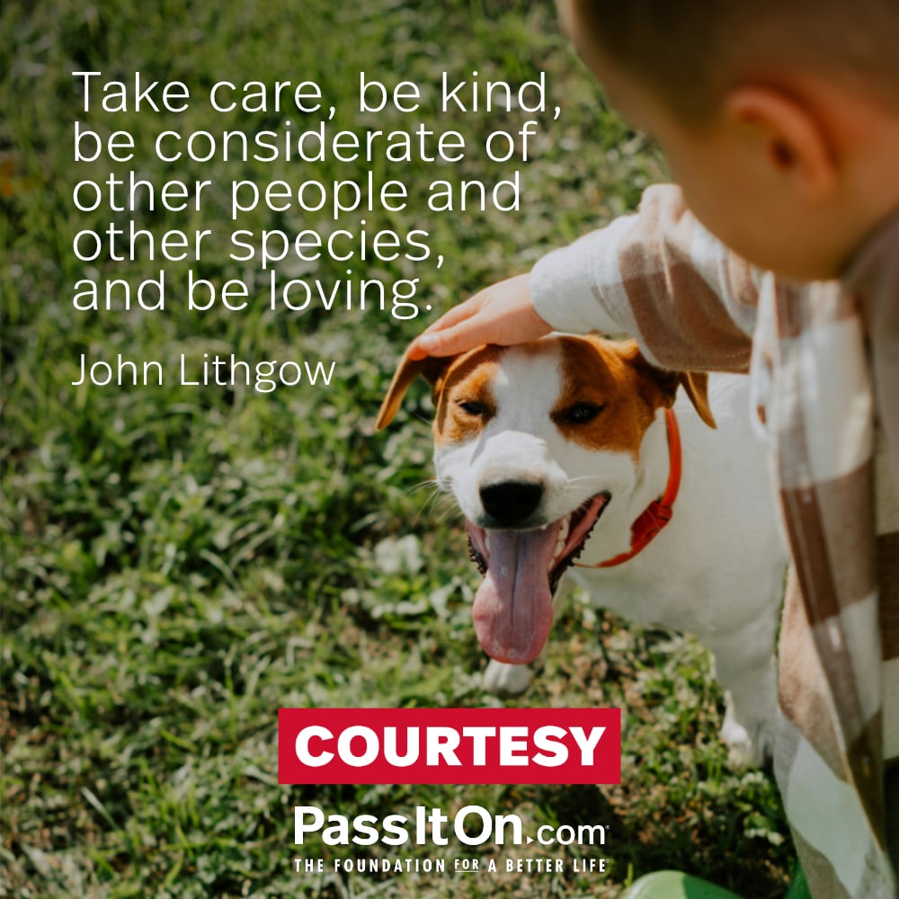 #courtesy #passiton
.
.
.
#care #be #kind #considerate #other #people #species #loving #kindness #caring #polite #manners #goals #inspiration #motivation #inspirationalquotes #values #valuesmatter #instadaily #instadailyquotes #instaquotes #instaquotesdaily #instagood