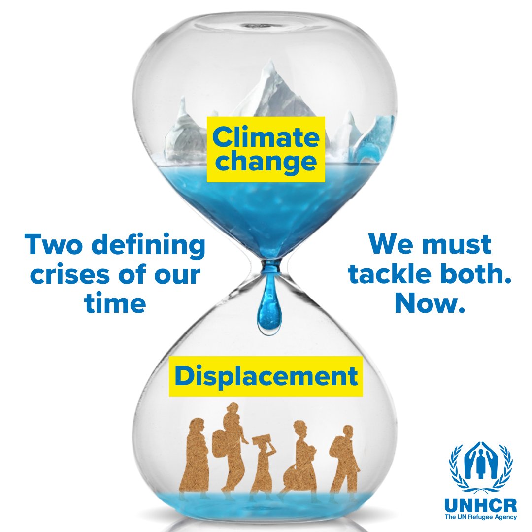 Human caused. Human crisis. Human consequences. The climate emergency is about people. It was created by humans, and it will be the most vulnerable who bear the cost. ‼️Displacement is one of its most devastating human consequences. #EarthDay