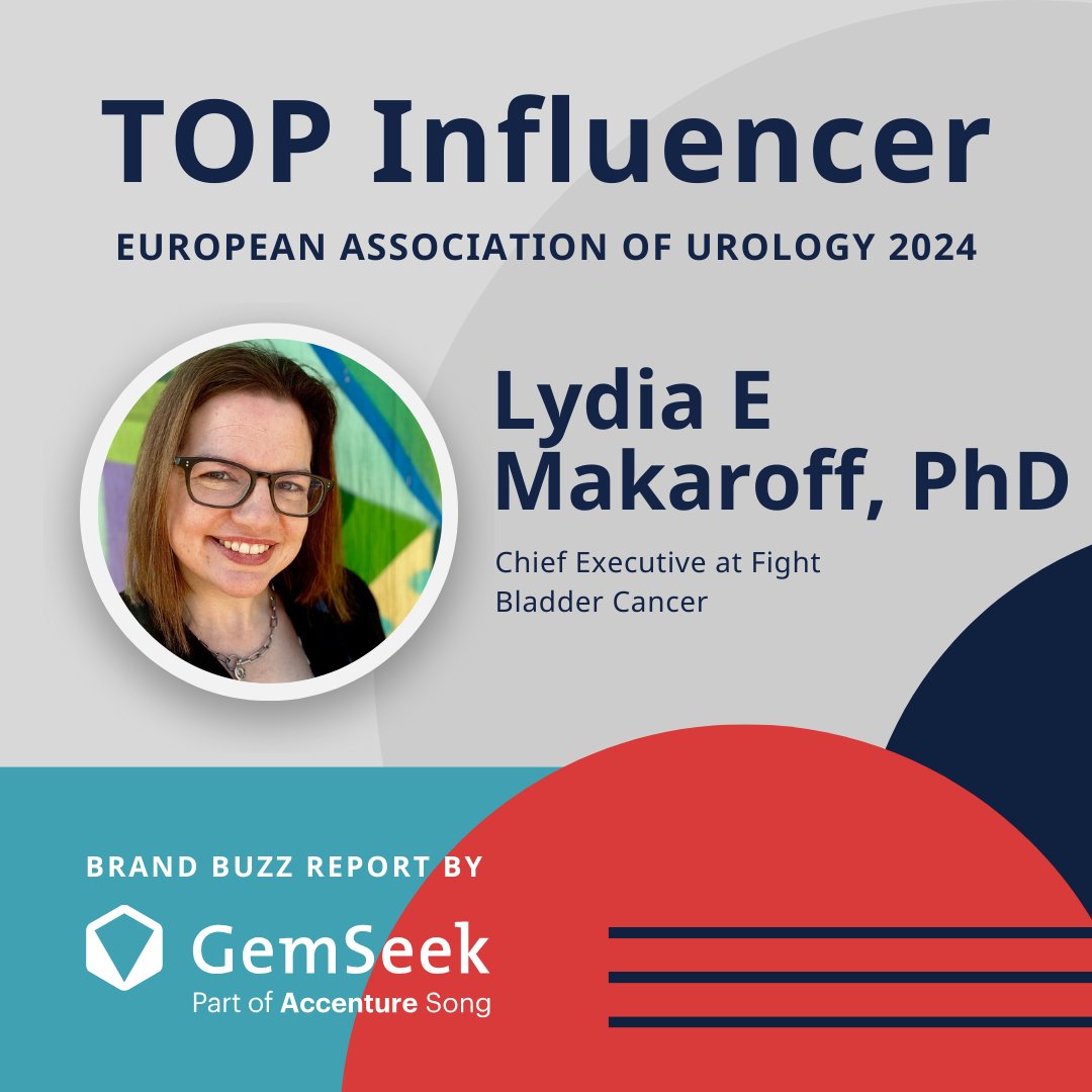 Honoured to be among the top influencers at #EAU2024, reflecting our collective efforts to amplify the voices of people affected by #BladderCancer. It's a testament to the work of the amazing people at Fight Bladder Cancer and the World Bladder Cancer Patient Coalition #Urology