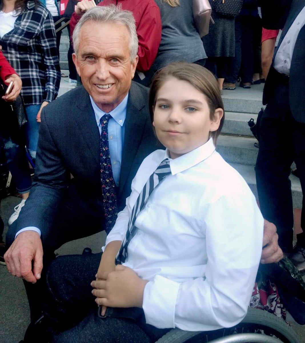PARALYZED FOR LIFE BY DTAP.

'Meet Otto Coleman, a courageous and charismatic 10-year-old wheelchair bound by vaccine induced transverse myelitis. Neither he nor his 6-year-old brother, Fenton, will be eligible for medical exemptions under the narrow definitions in California