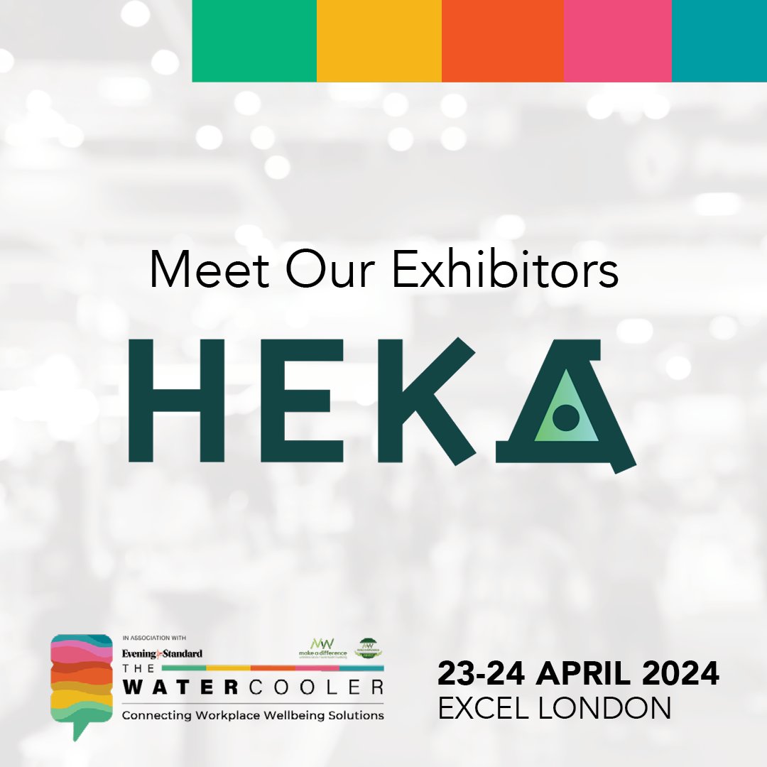 HEKA, the game-changing employee benefits platform, is coming to The Watercooler! 💼 With 5,000+ services covering mental health, fitness & more — HEKA is revolutionising workplace wellness. Register now 👇 watercoolerevent.com #HEKA #EmployeeWellbeing #TheWatercooler