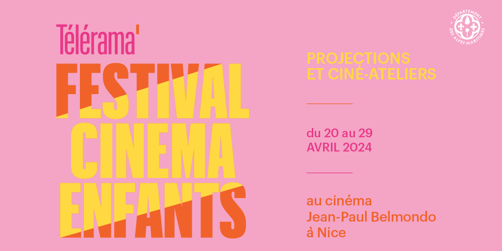 🎬👦👧 Le Télérama Festival Cinéma Enfants est enfin là ! 🌟 Depuis le samedi 20 avril, le Cinéma Jean-Paul Belmondo à Nice vous propose des projections cinématographiques spéciales pour toute la famille au tarif spécial de 3,50€ sur présentation du pass Télérama à retrouver…